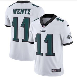 NWT white Philadelphia eagles wentz jersey